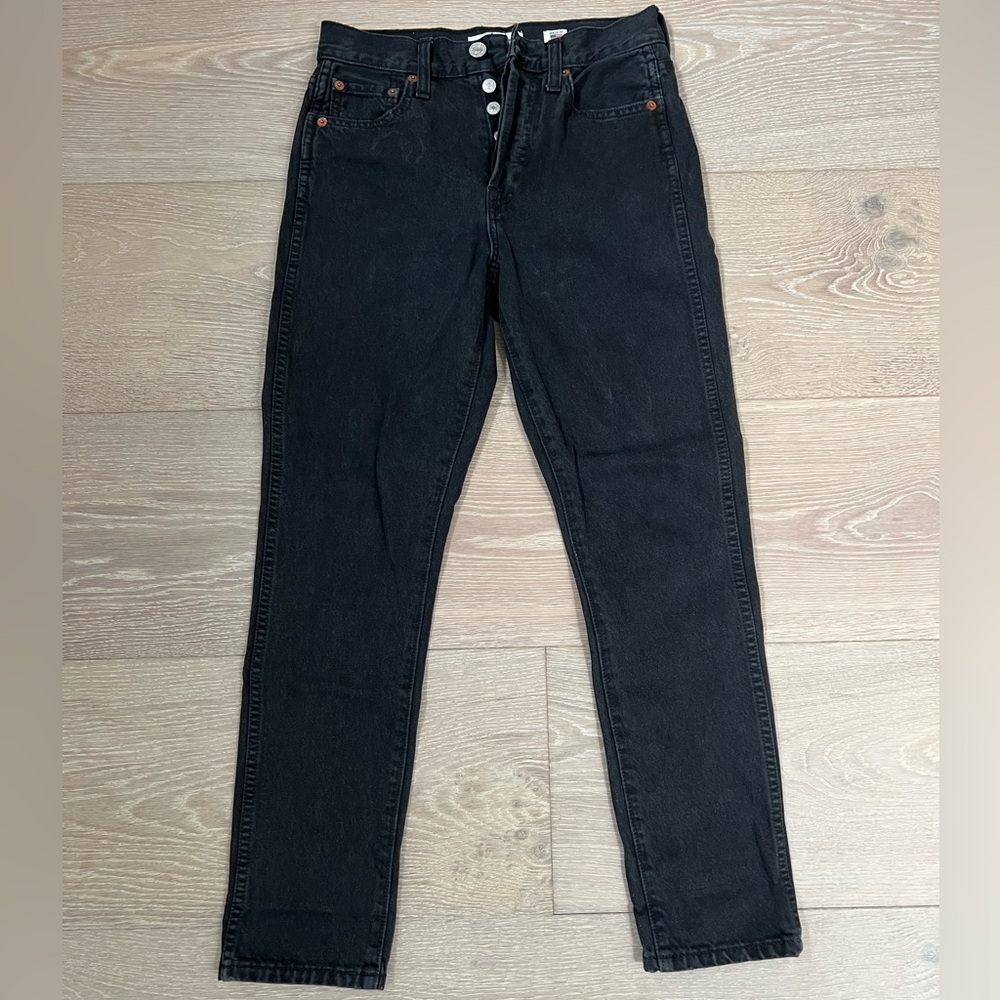Re/Done Straight Leg Jeans